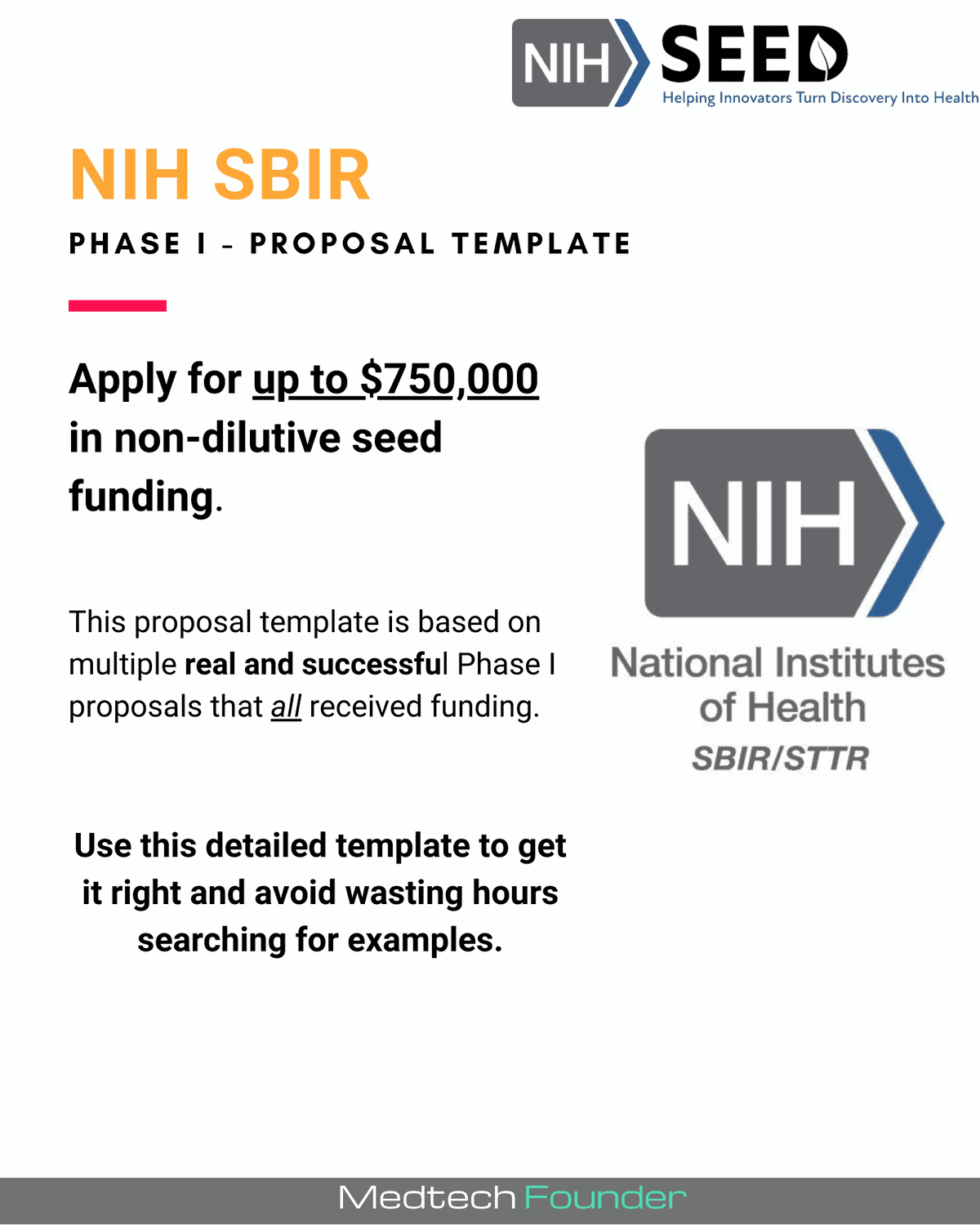 NIH SBIR Phase I Template